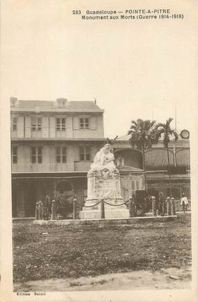 CPA GUADELOUPE "Pointe à Pitre, Monument aux morts"