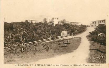 CPA GUADELOUPE "Pointe à Pitre, vue d'ensemble de l'Hopital"