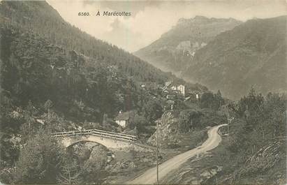 CPA SUISSE "Marécottes"