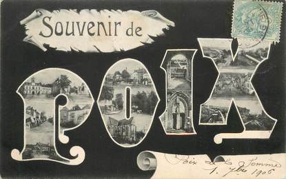 CPA  FRANCE 80 "Souvenir de poix