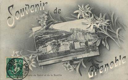 CPA  FRANCE 38 "Souvenir de Grenoble"