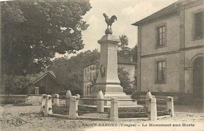 CPA FRANCE 88 " St Nabord, Le monument aux morts"