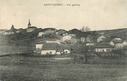 CPA FRANCE 88 " St Genest, Vue générale"