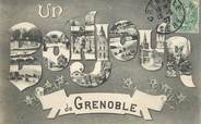 38 Isere CPA  FRANCE 38 "Un Bonjour de Grenoble"