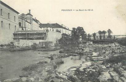 CPA FRANCE 88 "Pouxeux, Le saut du Brot"