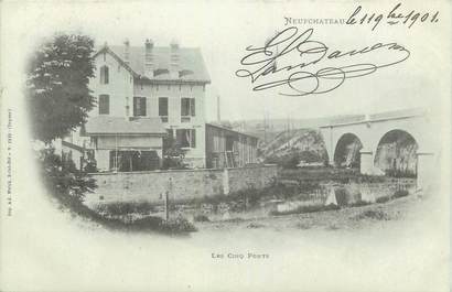 CPA FRANCE 88 "Neufchateau, Les Cinq Ponts'