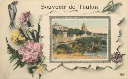 CPA  FRANCE 83 "Souvenir de Toulon "