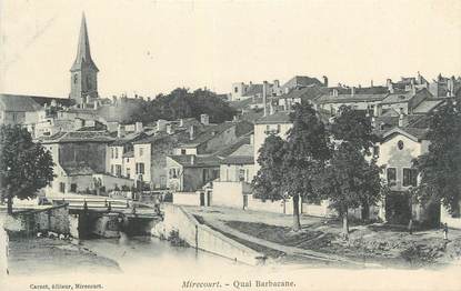 CPA FRANCE 88 "Mirecourt, Quai Barbacane"