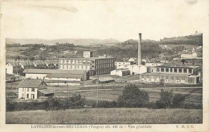 CPA FRANCE 88 "Laveline devant Bruyères, Vue générale"