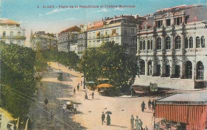 CPA ALGERIE "Alger, Place de la République"