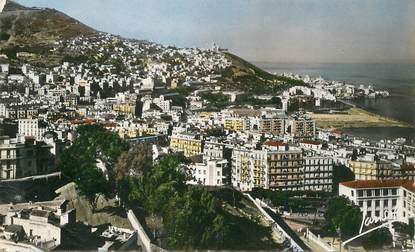 CPSM ALGERIE "Alger, vue vers Notre Dame d'Afrique"