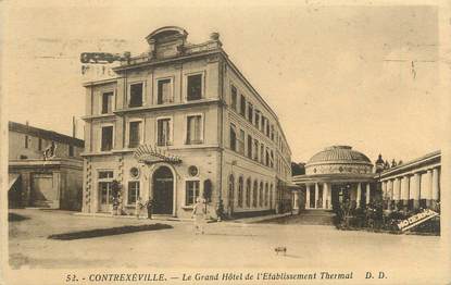 CPA FRANCE 88 " Contrexéville, Le grand Hôtel de l'établissement thermal"