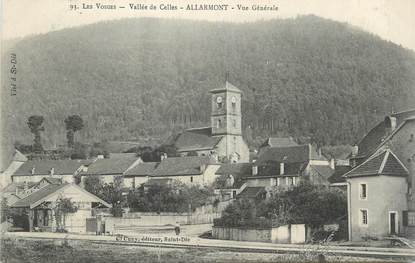 CPA FRANCE 88 " Allarmont, Vue générale"