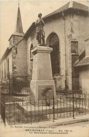 CPA FRANCE 88 " Champdray, Le monument aux morts"