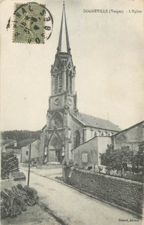 CPA FRANCE 88 " Dogneville, L'église"