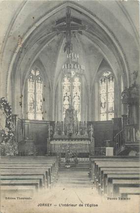 CPA FRANCE 88 "Jorxey, L'intérieur de l'église"