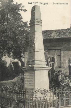 CPA FRANCE 88 "Jorcey, Le monument aux morts"