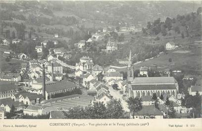 CPA FRANCE 88 "Cornimont, Vue générale et le Faing"