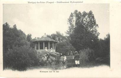 CPA FRANCE 88 "Martigny les Bains, Le kiosque sur le lac"