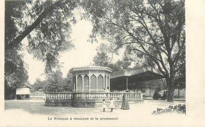 CPA FRANCE 88 "Martigny les Bains, Le kiosque à musique et le promenoir"