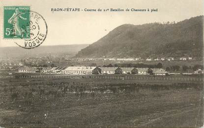 CPA  FRANCE 88 "Raon l'Etape, caserne du 21è Bataillon de Chasseurs à pied"