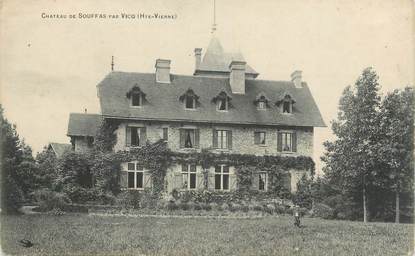CPA FRANCE 87 "Vicq, Le Château de Souffas"