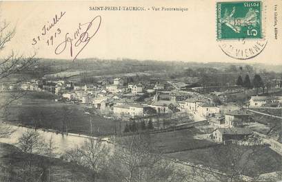 CPA FRANCE 87 "St Priest Taurion, Vue panoramique"