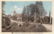 87 Haute Vienne CPA FRANCE 87 " St Paul d'Eyjeaux, Le pont de l'Anguienne"