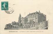 87 Haute Vienne CPA FRANCE 87 " Rochechouart, Le château en 1817 d'après une gravure ancienne"