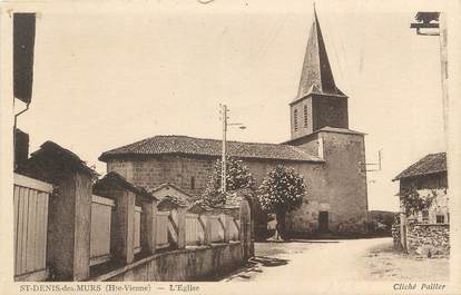 CPA FRANCE 87 " St Denis des Murs, L'église"