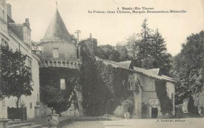 CPA FRANCE 87 " Nouic, Le Fraisse vieux château"