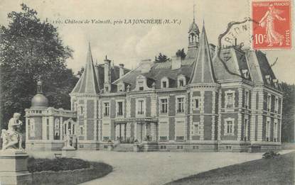 CPA FRANCE 87 "Près de la Jonchère, Le château de Valmath"