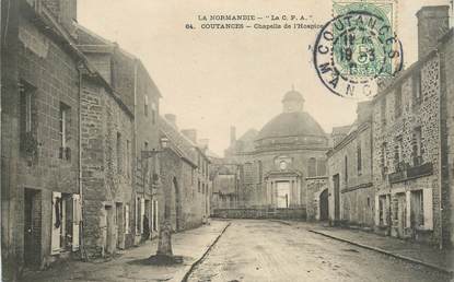 CPA  FRANCE 50 "Coutances, Chapelle de l'Hospice"