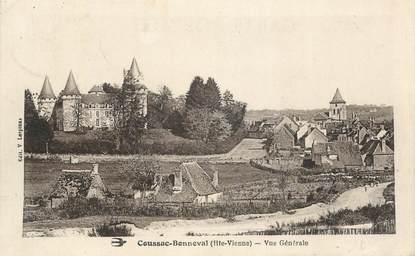 CPA FRANCE 87 "Coussac Bonneval, Vue générale"