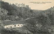 87 Haute Vienne CPA FRANCE 87 " Cromac, Le Château de Las Croux et les Gorges de la Benaize"