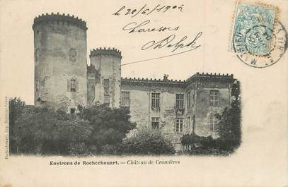 CPA FRANCE 87 " Environs de Rochechouart, Le Château de Cromières"