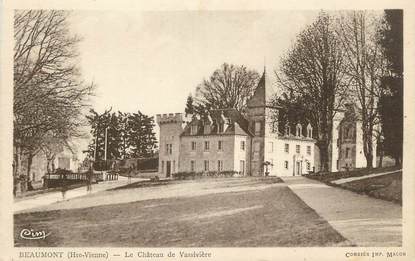 CPA FRANCE 87 " Beaumont, Le Château de Vassivière"