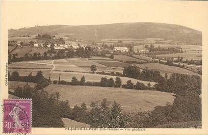 CPA FRANCE 87 " St Julien Le Petit, Vue générale"