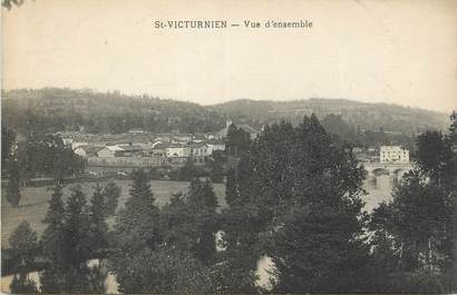 CPA FRANCE 87 " St Victurnien, Vue d'ensemble"