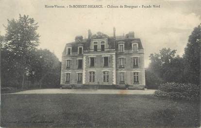 CPA FRANCE 87 " St Bonnet - Briance, Le Château de Sivergnat"
