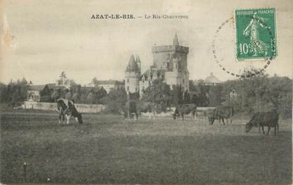 CPA FRANCE 87 "Azat le Ris, Le Ris Chauveron"