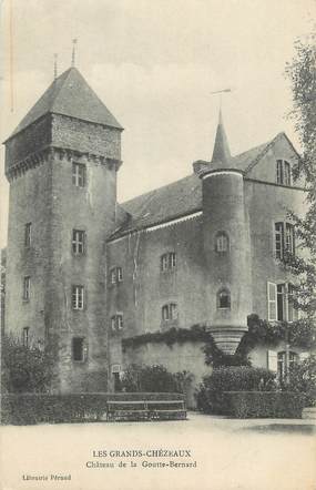 CPA FRANCE 87 "Les Grands Chézeaux, Le château de la Goutte Bernard"