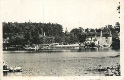 CPSM FRANCE 87 "Meuzac, Le Lac de Forgeneuve, l'auberge et la plage"