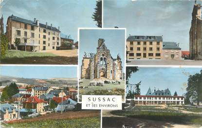 CPSM FRANCE 87 "Sussac, Vues"