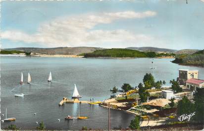 CPSM FRANCE 87 "Entre Peyrat le Château et Royere, Le Lac de Vassivière, le Centre Nautique du Touring Club"