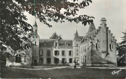 CPSM FRANCE 87 " Environs de la Jonchère, Le Château des Egaux"