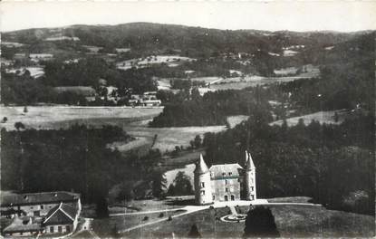 CPSM FRANCE 87 "Vue aérienne du Château de Leychoisier"