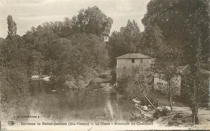 CPA FRANCE 87 " Environs de St Junien, La Glane, Minoterie du Chatelard"