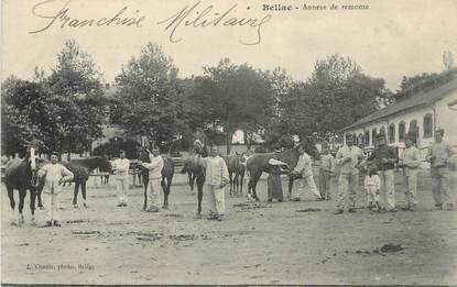 CPA FRANCE 87 " Bellac, Annexe de remonte"