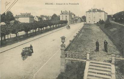 CPA FRANCE 87 " Bellac, Avenue de la Promenade"